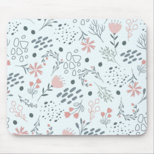 floral mousepad