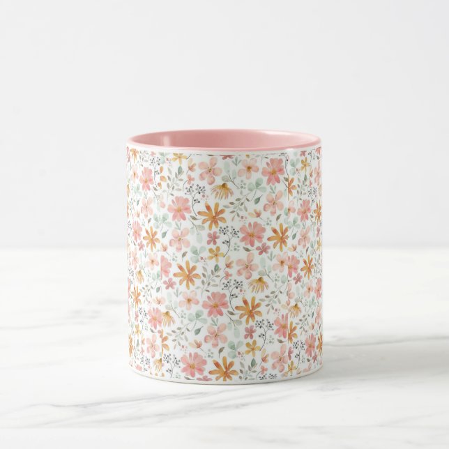 Floral mug tasse (Zentrum)