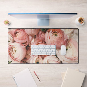 Floral Muster Desk Mat Schreibtischunterlage