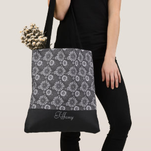 Floral Muster Tote Bag