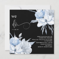 *~* Floral Mute Blue Bouquet AR15 QR UAWG WEDDING