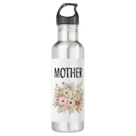 Floral "MUTTER" Wasserflasche Edelstahlflasche
