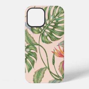Floral nahtlos Vintages tropisches Muster Hintergr iPhone 12 Hülle