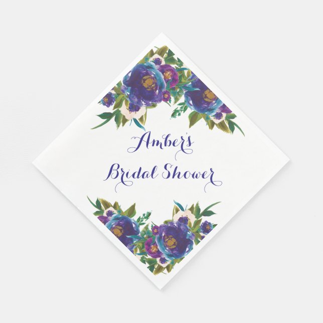 Floral Napkins Serviette (Ecke)