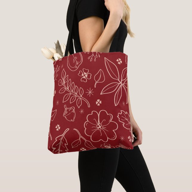 Floral Nature All-over Print Öko Tote Bag (Von Nahem)