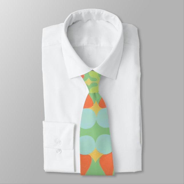 Floral Neck Tie Krawatte (Gebunden)