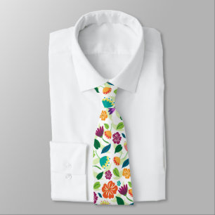 Floral Neck Tie Krawatte