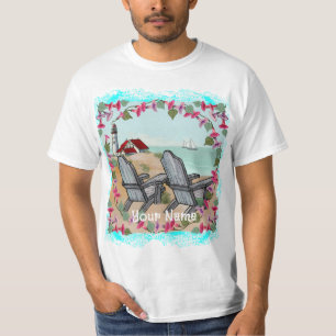 Floral Noon Leuchtturm T - Shirt