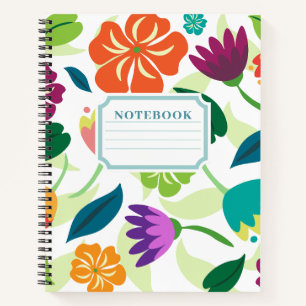 floral notizbuch