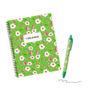 floral notizbuch