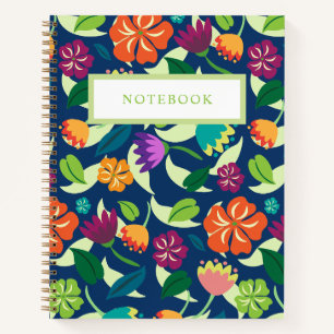 floral notizbuch