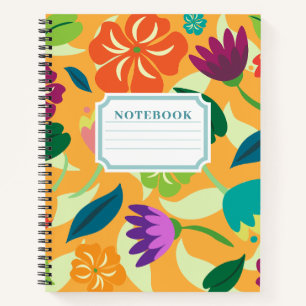 floral notizbuch