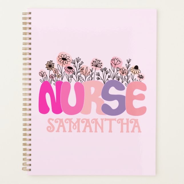 Floral Nurse Planer (Vorderseite)