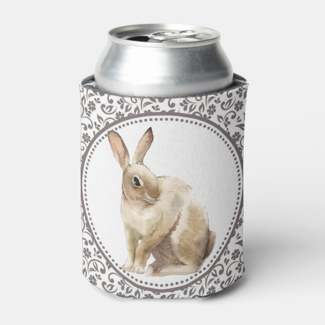 Floral Oaster Rabbit Dosenkühler (Kanne Vorderseite)