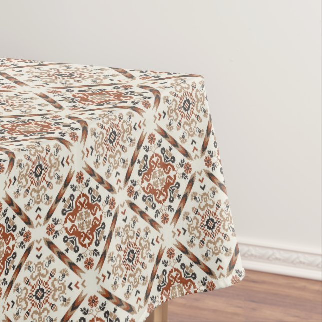 Floral Oriental Ethnic Muster Tischdecke (Beispiel)