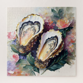 Floral Oyster Painting Puzzle
