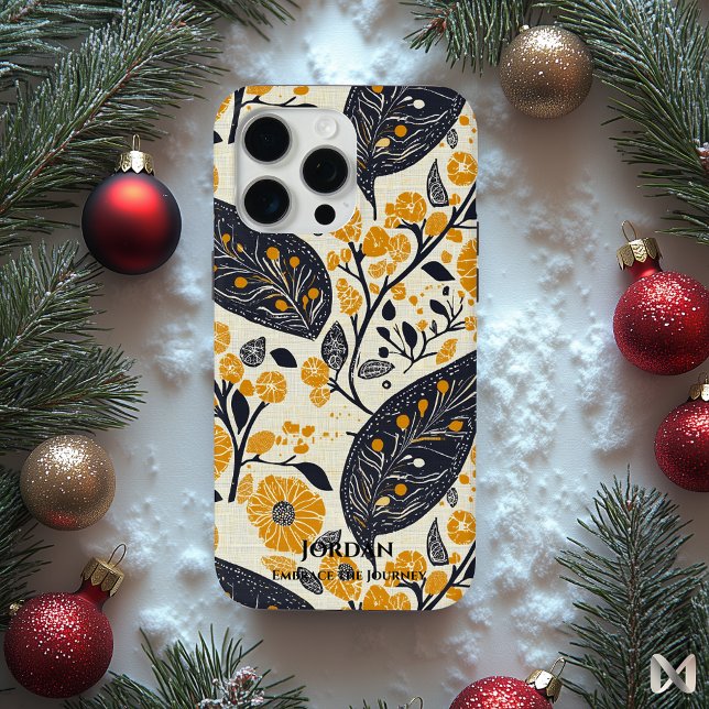 Floral Paisley Harmony - Artistic Global Blend Case-Mate iPhone Hülle (Von Creator hochgeladen)