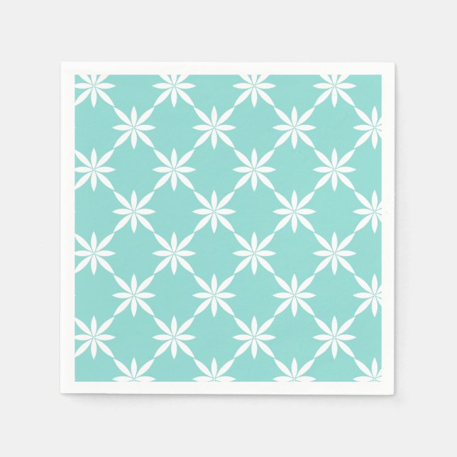 Floral Paper Napkins Serviette (Vorderseite)