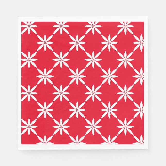 Floral Paper Napkins Serviette (Vorderseite)