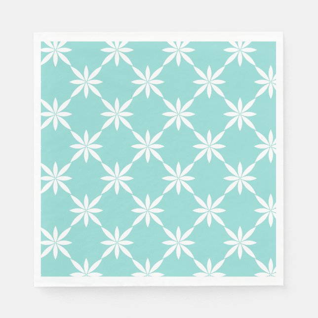 Floral Paper Napkins Serviette (Vorderseite)