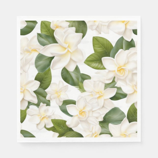 Floral Paper Napkins Serviette (Vorderseite)