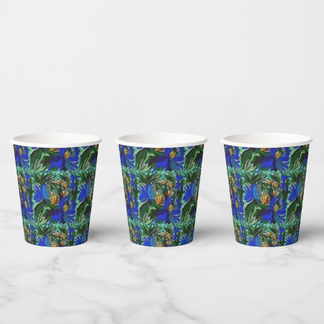 floral pappbecher (Multi)