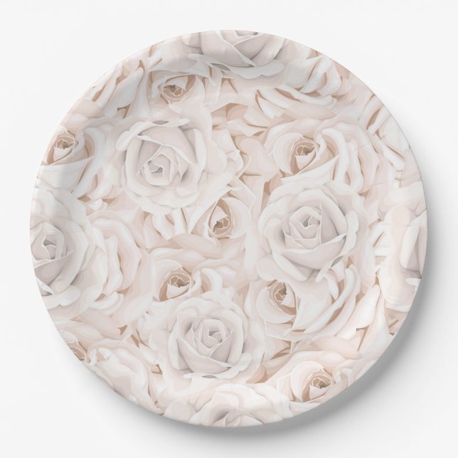 floral pappteller (Vorderseite)