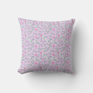 Floral pattern.05.FR.pink und Lgreen LPink BG Kissen