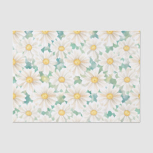 Floral Pattern Daisy Blume Seidenpapier