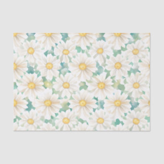 Floral Pattern Daisy Blume Seidenpapier