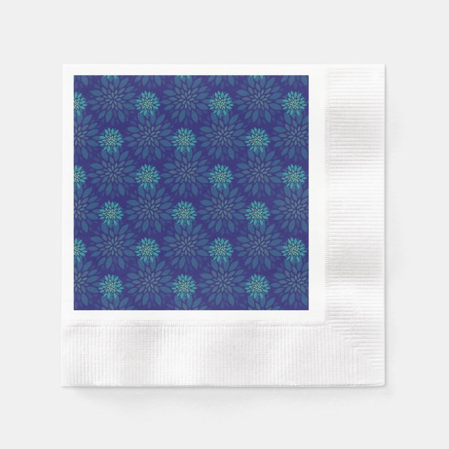 Floral Pattern Napkins Serviette (Vorderseite)