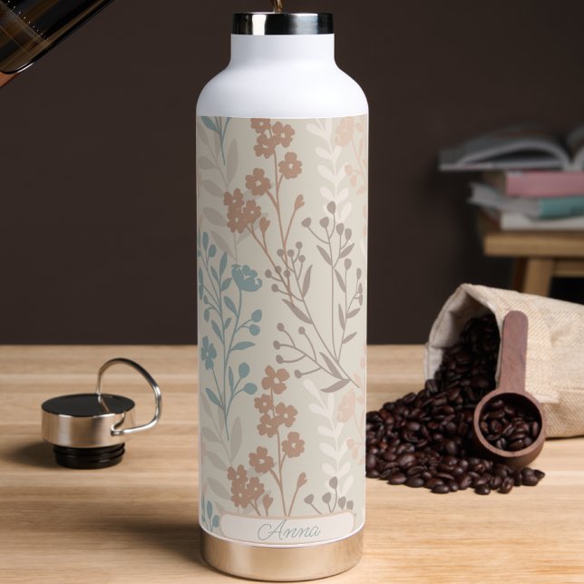 Floral Pattern Wasserflasche Trinkflasche (Von Creator hochgeladen)