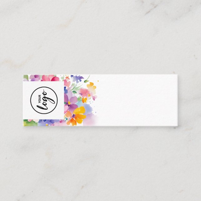 Floral Perfume Tester Mini Visitenkarte (Vorderseite)