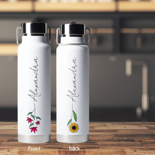 Floral Personalisiert Trinkflasche