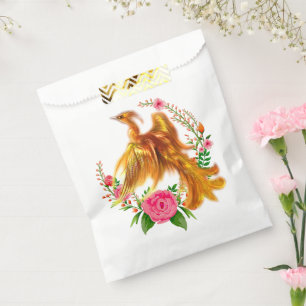 Floral Phoenix steigt aus der fantasievollen Asche Geschenktütchen