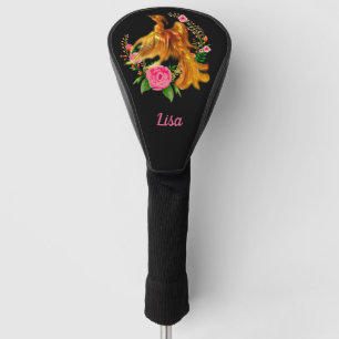 Floral Phoenix steigt aus der fantasievollen Asche Golf Headcover