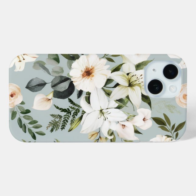 Floral phone case (Rückseite (Horizontal))