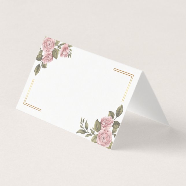 Floral Pink Peony Blume Summer Wedding Vielen Dank (Vorderseite)