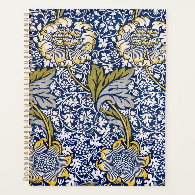 Floral Planner William Morris Art Planer (Vorderseite)