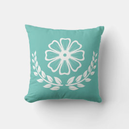 Floral - Polyester Kissen 16" x 16"