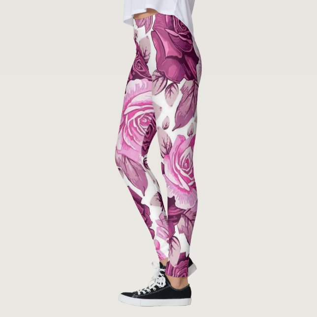 Floral Popular Leggings (Links)