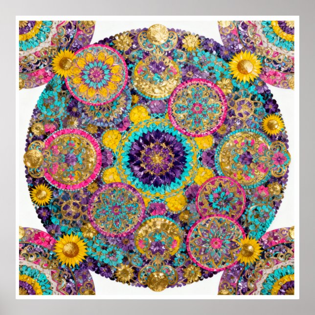 Floral Poster (Vorne)