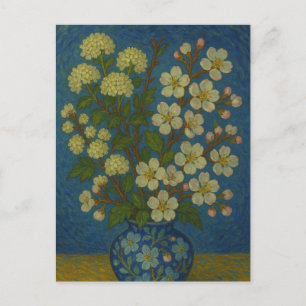 Floral Postkarte