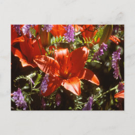 Floral Postkarte
