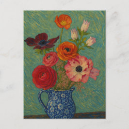 Floral Postkarte