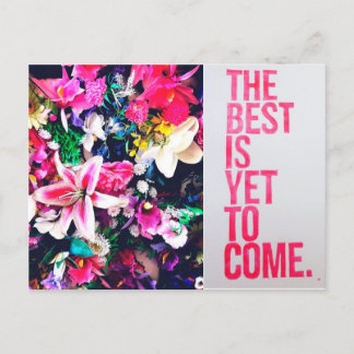 Floral Postkarte