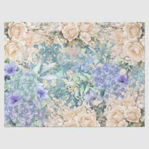 Floral Potpourri Decoupage Seidenpapier