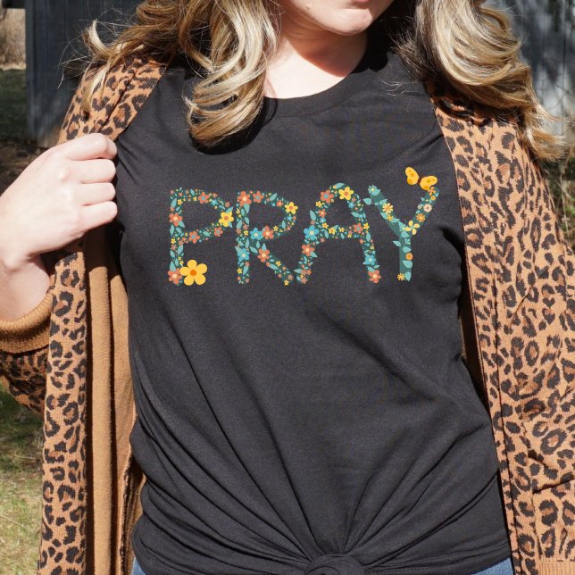 Floral Pray Women's T - Shirt (Von Creator hochgeladen)