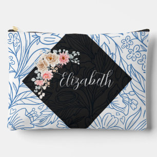 Floral Print Cut & Seh Bag Zubehörtasche