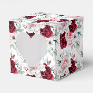 Floral Print Gastgeschenk Box Geschenkschachtel